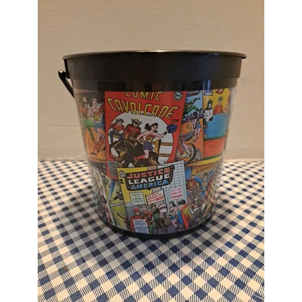 AMC Theater Justice League of America Comics Popcorn Bowl Bucket